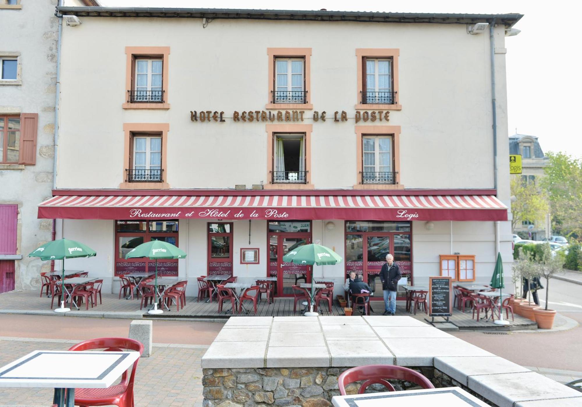 Logis Hotel De La Poste Mornant Екстериор снимка
